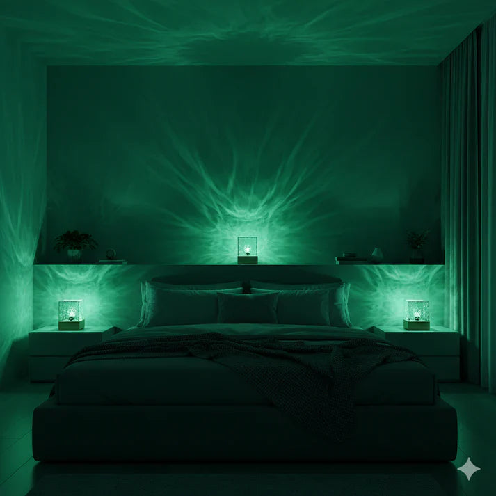 LAMPARÁ DE AURORA BOREAL - Transforma tu espacio en un lugar de ensueño